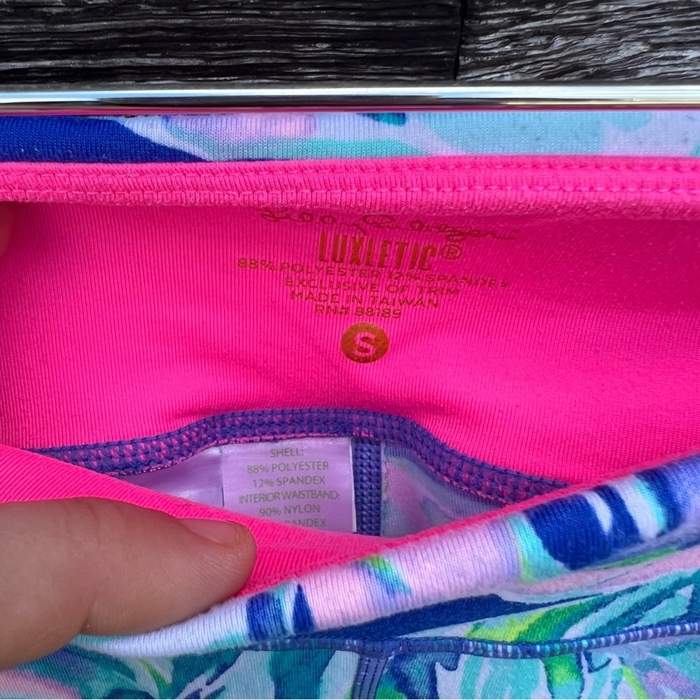 Lilly Pulitzer Luxletic 21" Weekender Leggings In Multi Casa Del Sol View 5